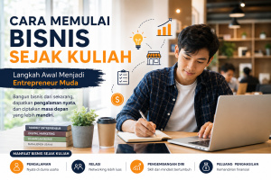 Cara memulai bisnis sejak kuliah untuk mahasiswa yang ingin menjadi entrepreneur muda