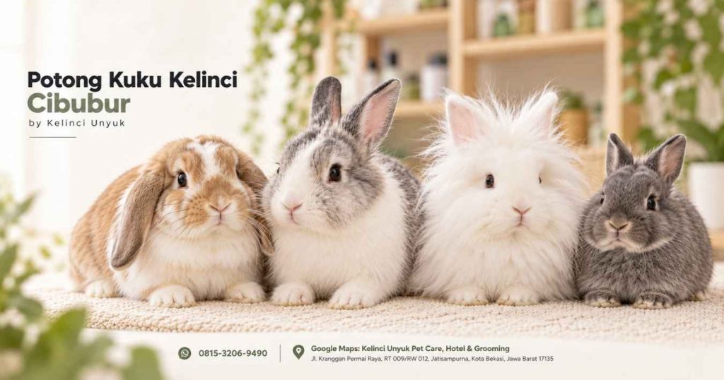 Potong Kuku Kelinci di Cibubur, Perawatan di Kelinci Unyuk Kranggan