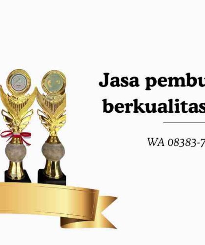 Jasa pembuatan piala berkualitas di Brebes