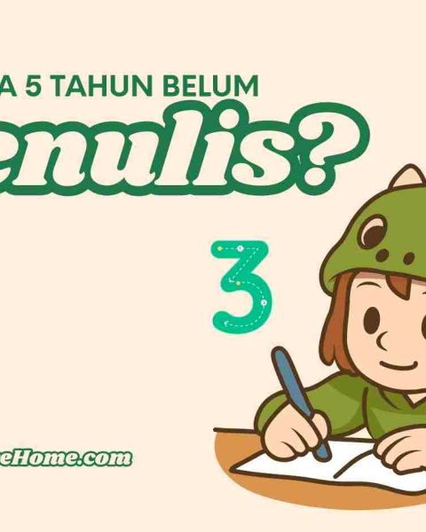 Anak Usia 5 Tahun Belum Bisa Menulis Rapi?
