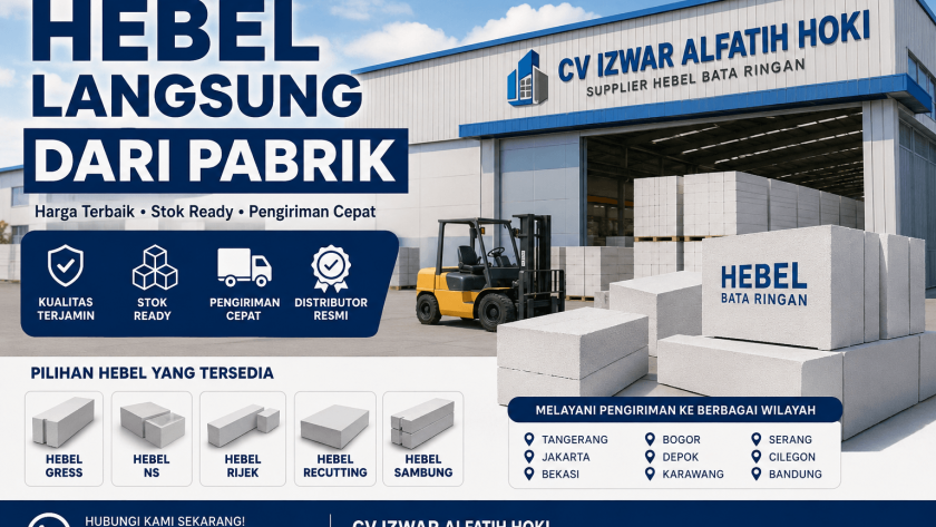 Hebel Langsung Dari Pabrik, Bata Ringan, Hebel AAC, Distributor Hebel, Supplier Hebel, Hebel Ready Stock, Harga Hebel, Hebel Gress, Hebel NS, Hebel Rijek, Hebel Recutting, Hebel Sambung, Pengiriman Hebel,Material Bangunan