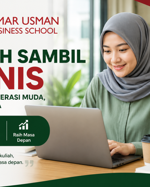Mahasiswa mengikuti kuliah sambil bisnis untuk membangun pengalaman entrepreneur sejak masa kuliah.
