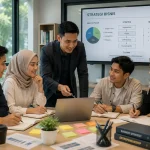 Mahasiswa mengikuti sistem perkuliahan berbasis praktik di Kampus Umar Usman