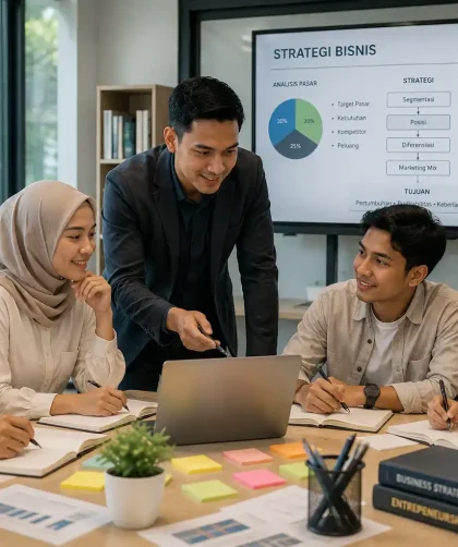 Mahasiswa mengikuti sistem perkuliahan berbasis praktik di Kampus Umar Usman