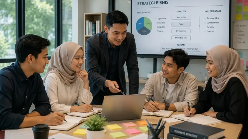 Mahasiswa mengikuti sistem perkuliahan berbasis praktik di Kampus Umar Usman